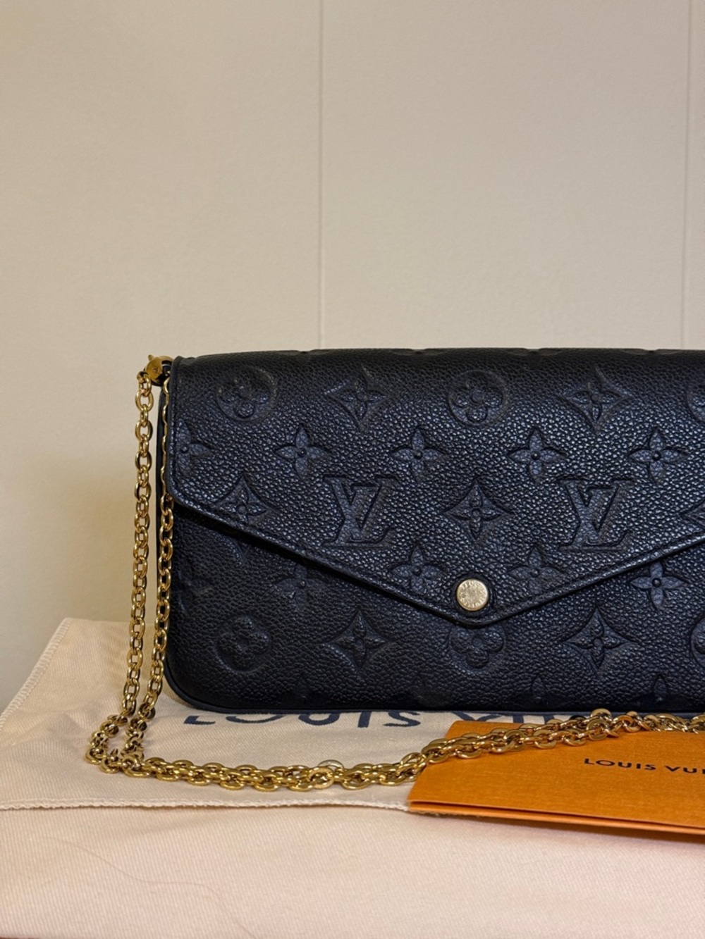 Louis Vuitton Pochette Felicie in Monogram Empriente Leather